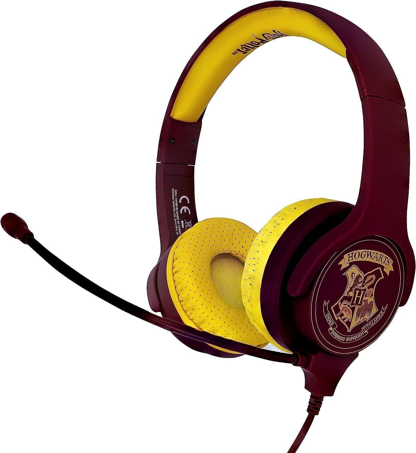 OTL Harry Potter Hogwarts Crest On-Ear Kids Headphones with Mic
