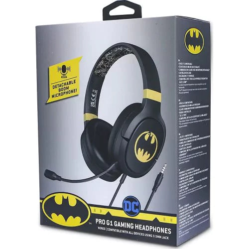 PRO G1 Batman Over-Ear Wired Gaming Headphones