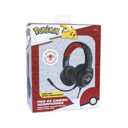 PRO G4 Pokémon Poké ball Gaming headphones