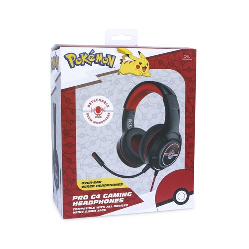 PRO G4 Pokémon Poké ball Gaming headphones